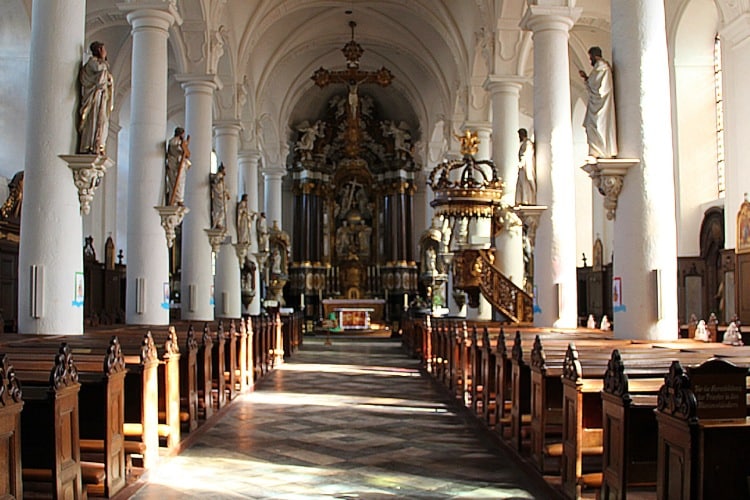 Sint-Niklaas parochiekerk in Eupen