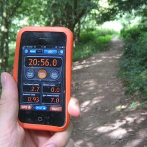 GPS oriëntatie wandeling Ardennen