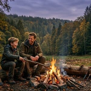 Ouder-Kind Survival Weekend Ardennen