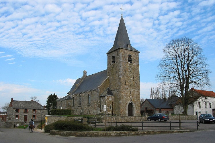 de imposante Saint-Martin kerk