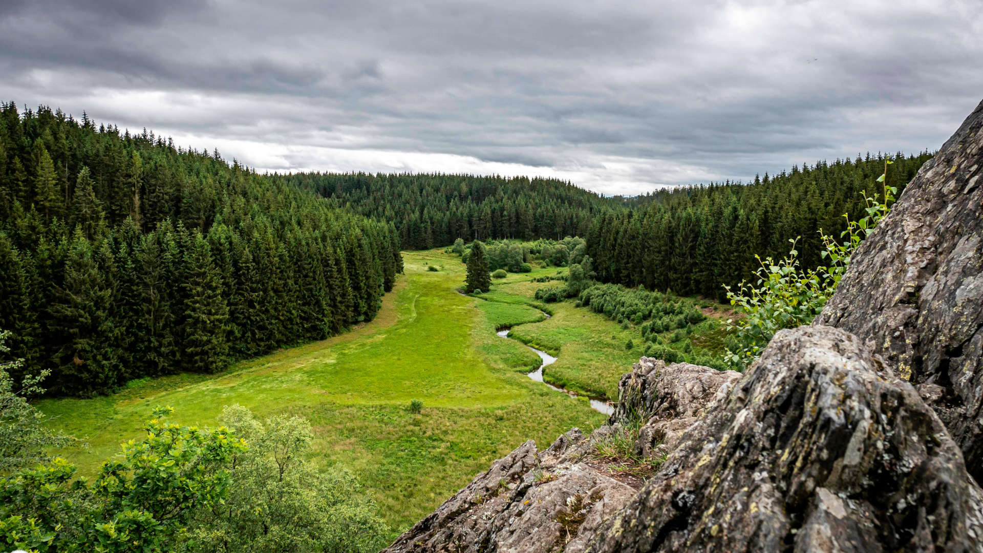 Rocher Du Bieley Uitkijkpunt Panorama Ardennen Nl