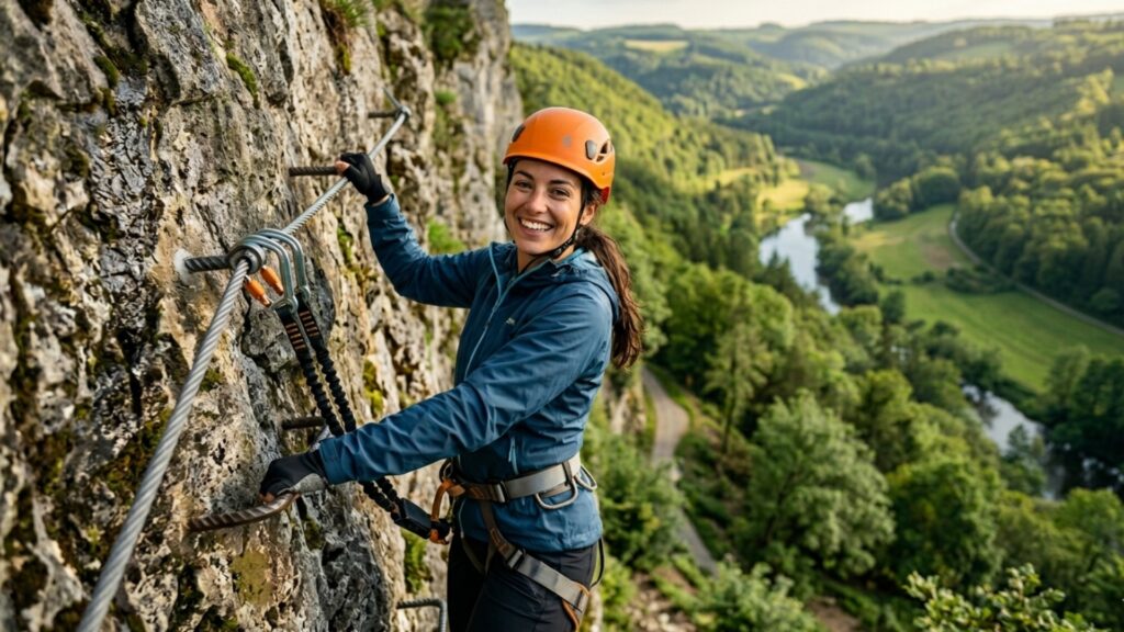 Challenge Tocht Ardennen Via Ferrata