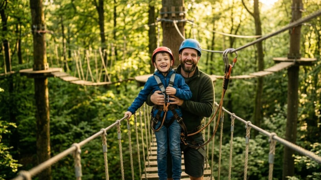Touwenparcours & klimbos in La Roche-en-Ardenne