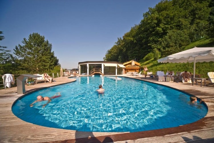 Zwembad Hotel Eden au Lac in Echternach