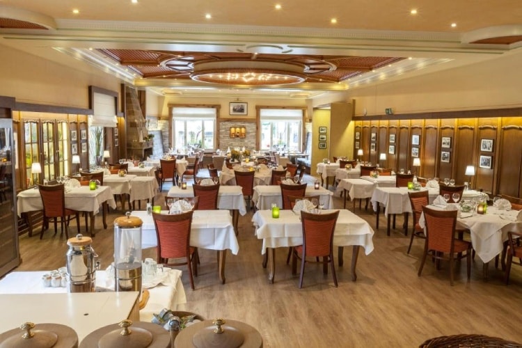 Restaurant in Hotel Victor Hugo in Vianden
