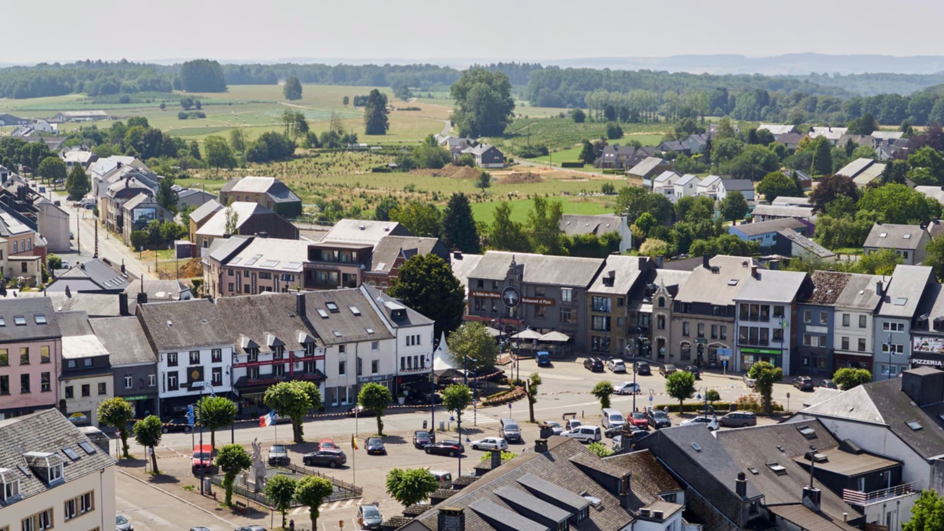 Florenville stad in de Ardennen