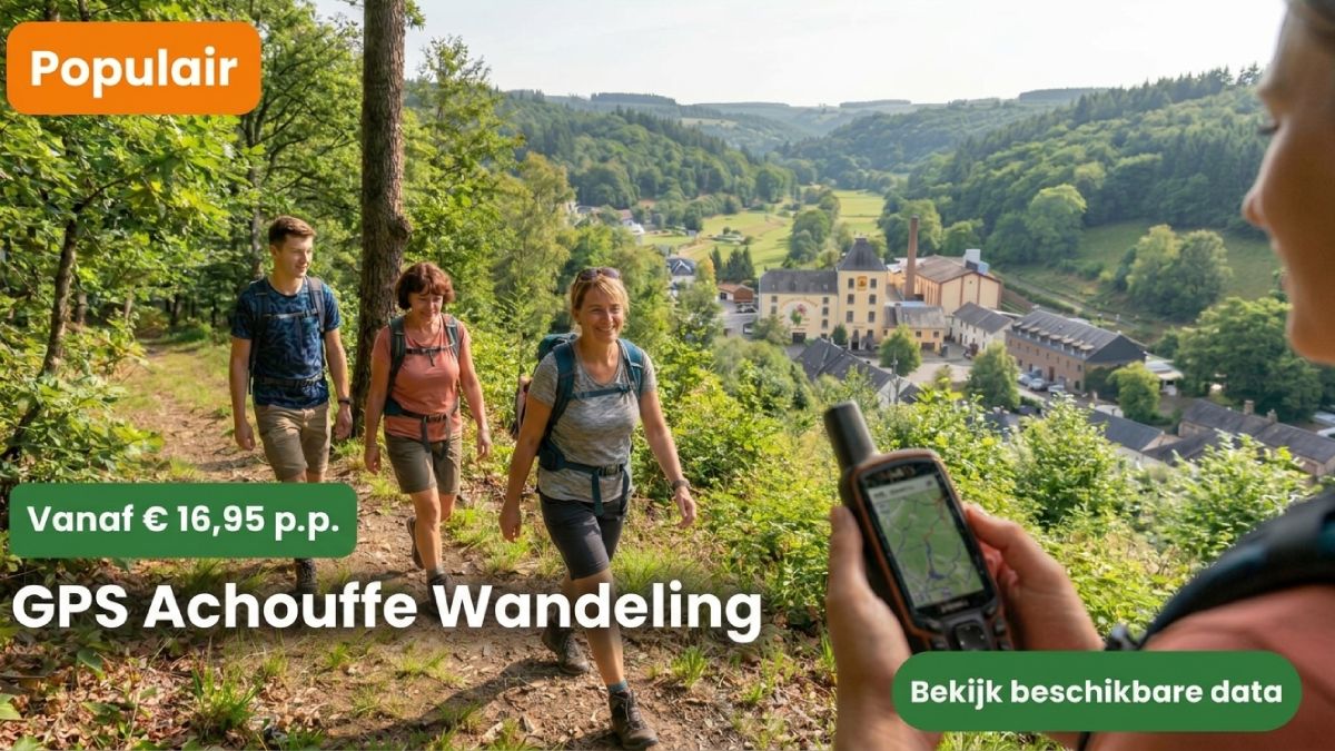 GPS Chouffe wandeling in La Roche-en-Ardenne