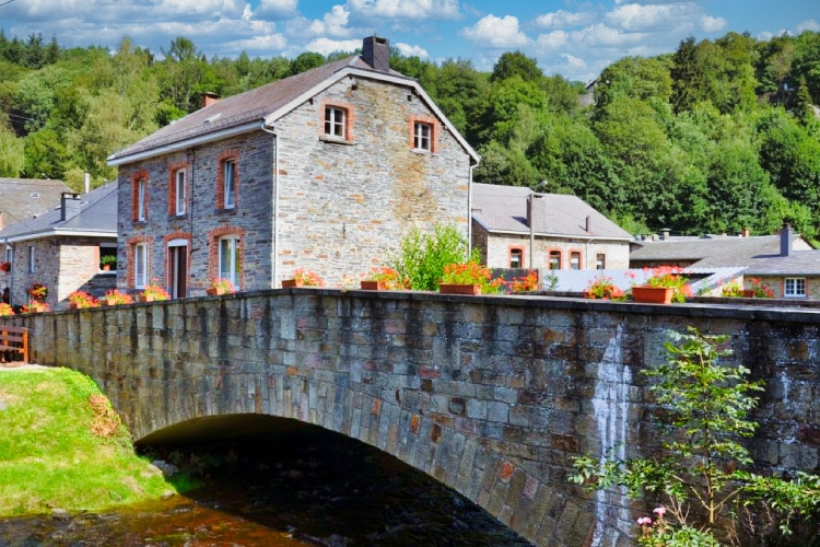 Madeleine brug in Vielsalm