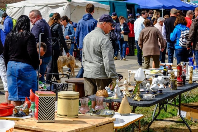 De beroemde Brocante van Temploux