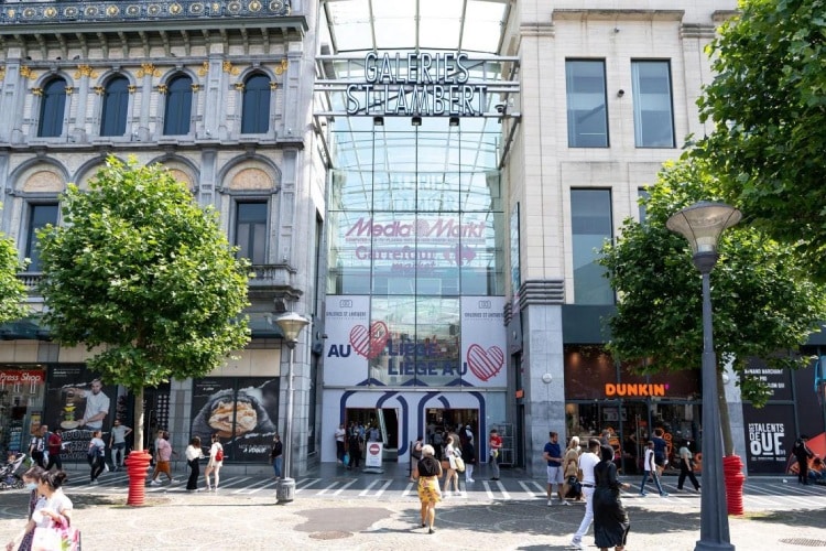 Place Saint-Lambert in Luik