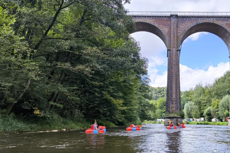 Met de packraft op de Semois