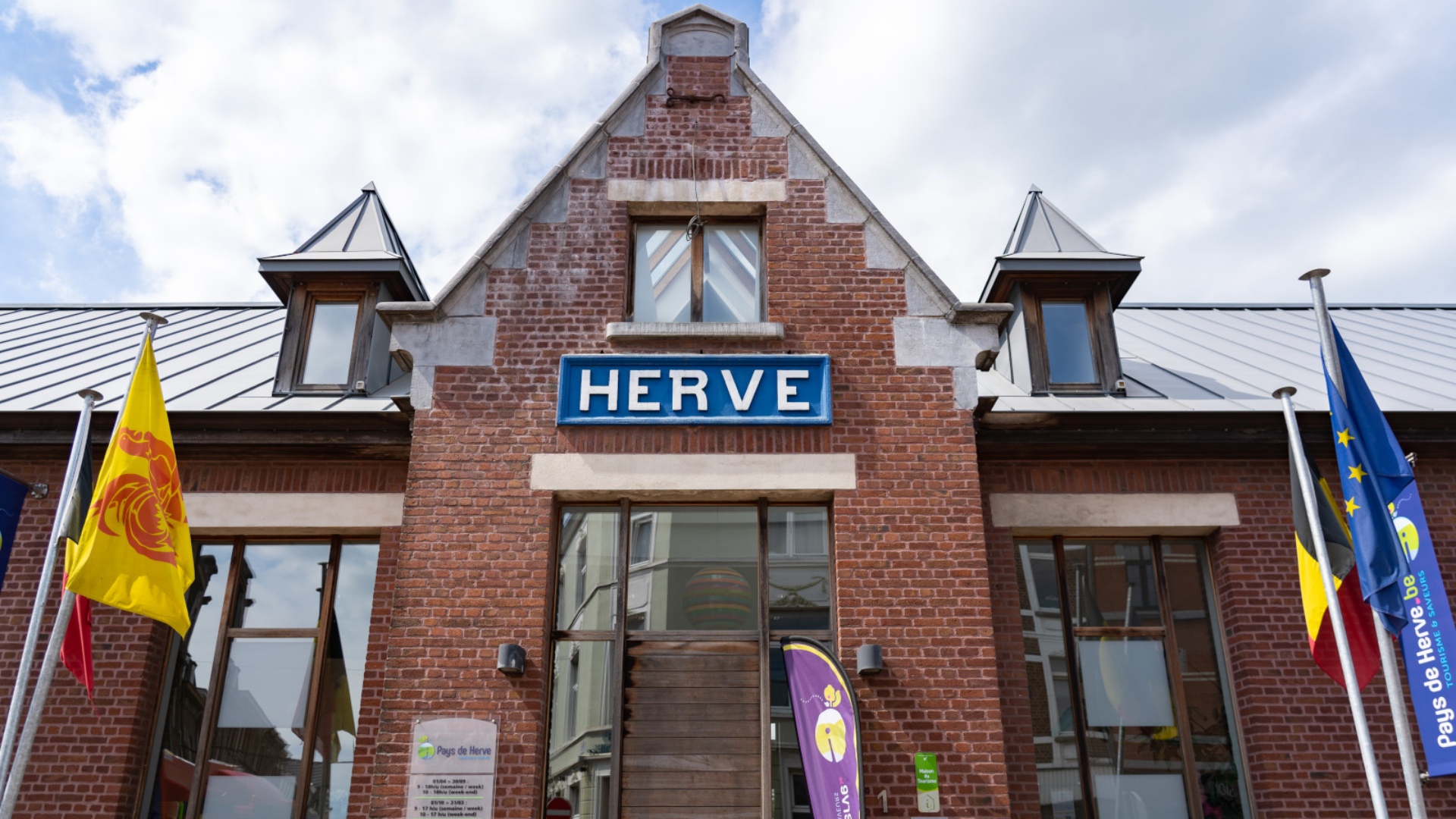 Herve stad in de Ardennen