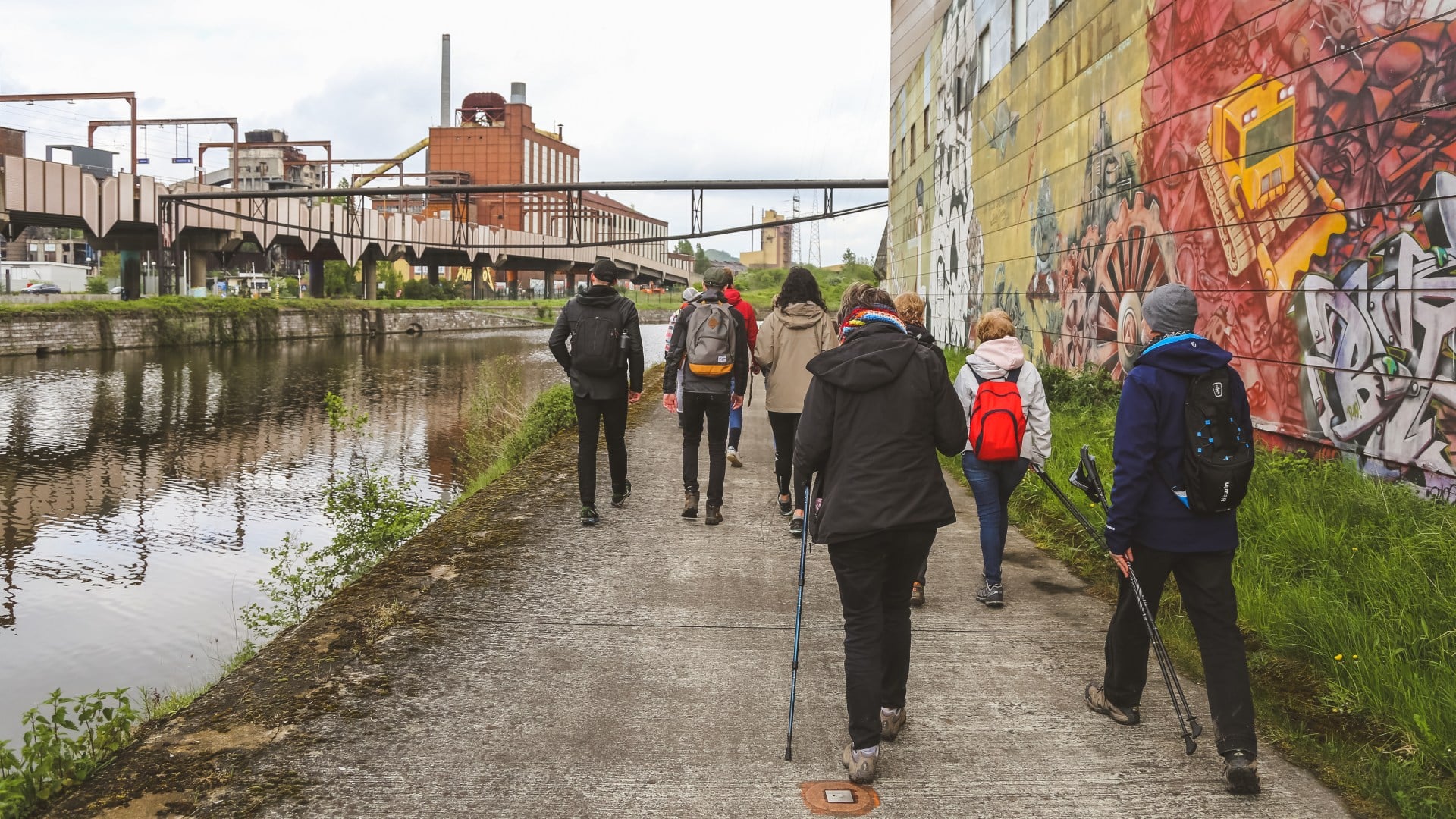 Streetart wandeling in Charleroi