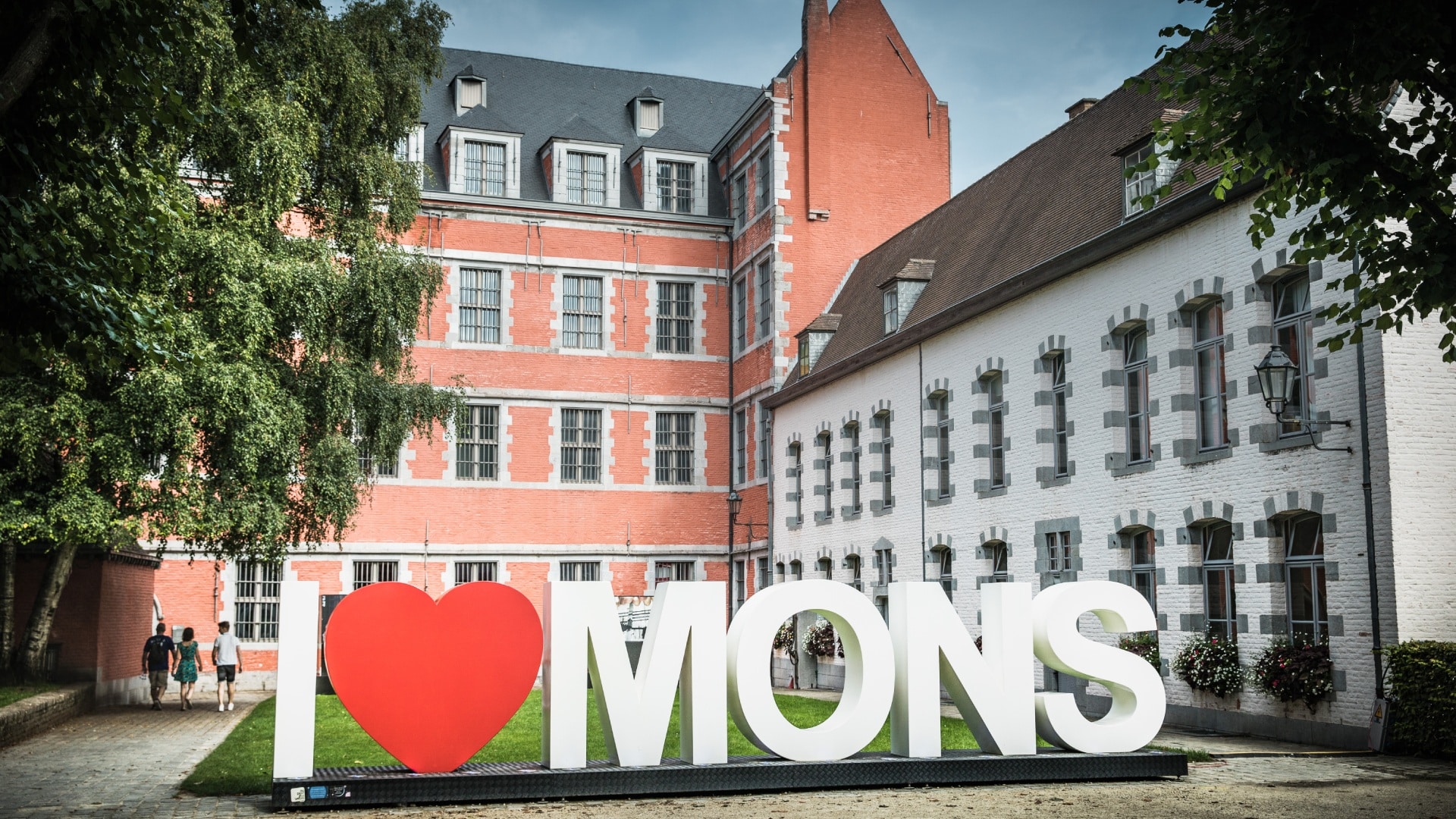 Bergen - Mons stad in Henegouwen, Ardennen