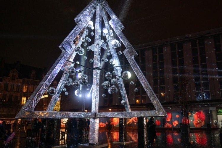 Namur en Lumiere lampjes feest in Namen