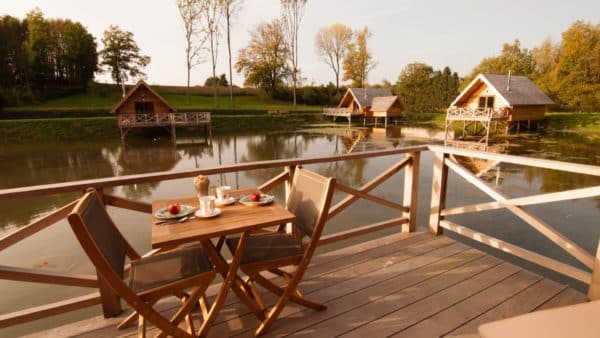 Aqualodge Hotel - unieke chalets op het water in de Ardennen