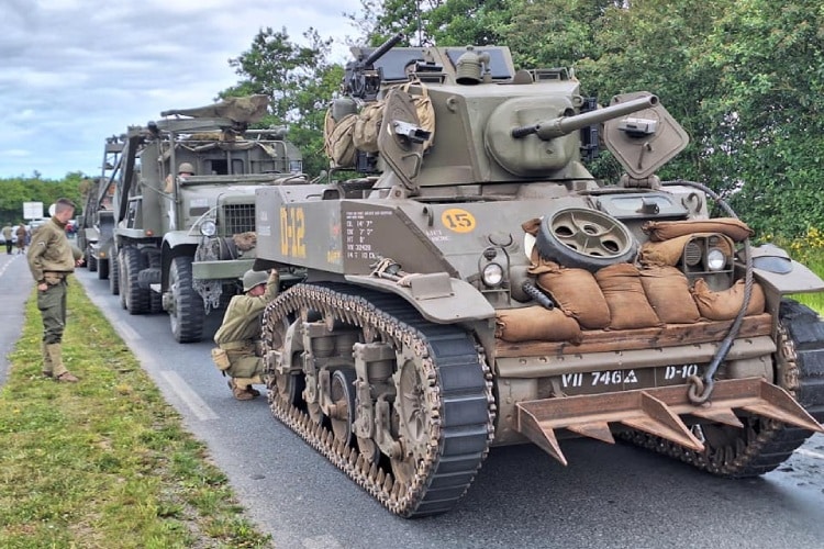 Herdenking 80 jaar Ardennenoffensief in La Roche-en-Ardenne