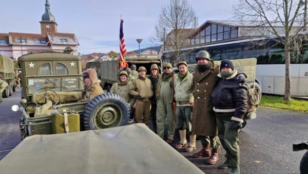 Herdenking 80 jaar Ardennenoffensief in La Roche-en-Ardenne