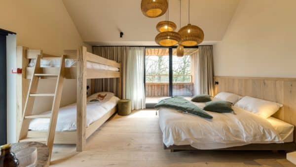 Wood Hotel en Lodges in Forestia in de Ardennen