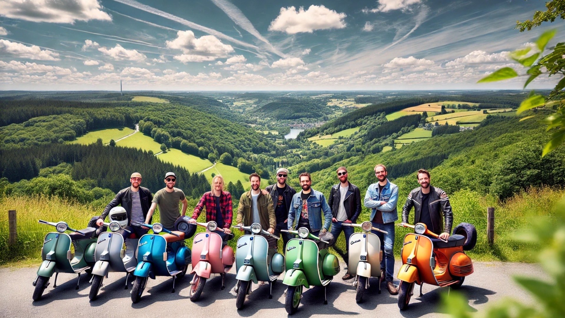 Vespa huren Ardennen: Ontdek de mooiste routes in Durbuy