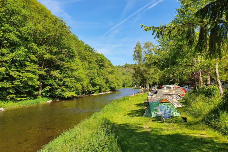 Camping de l'Ourthe in La Roche-en-Ardenne