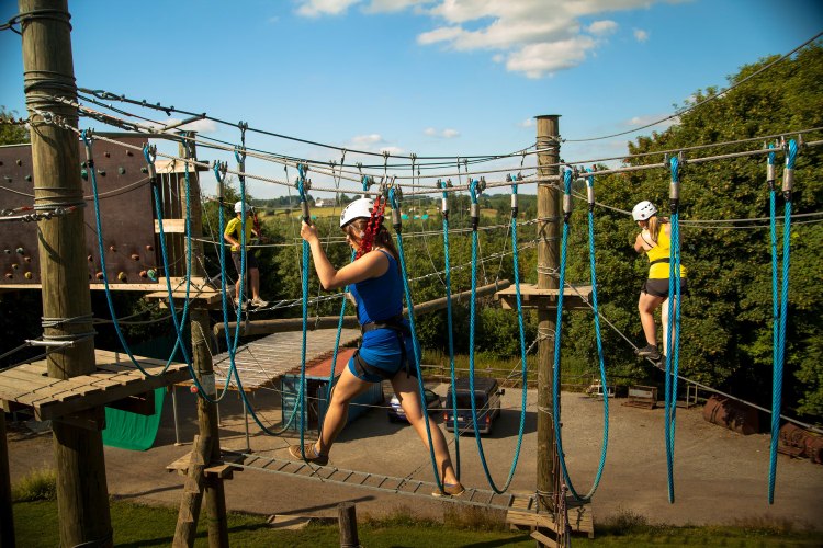 Klimbos op Camping Worriken in de Ardennen