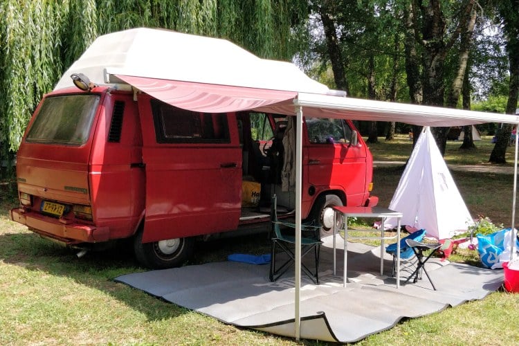 Camperplaats camping Olympia in de Ardennen