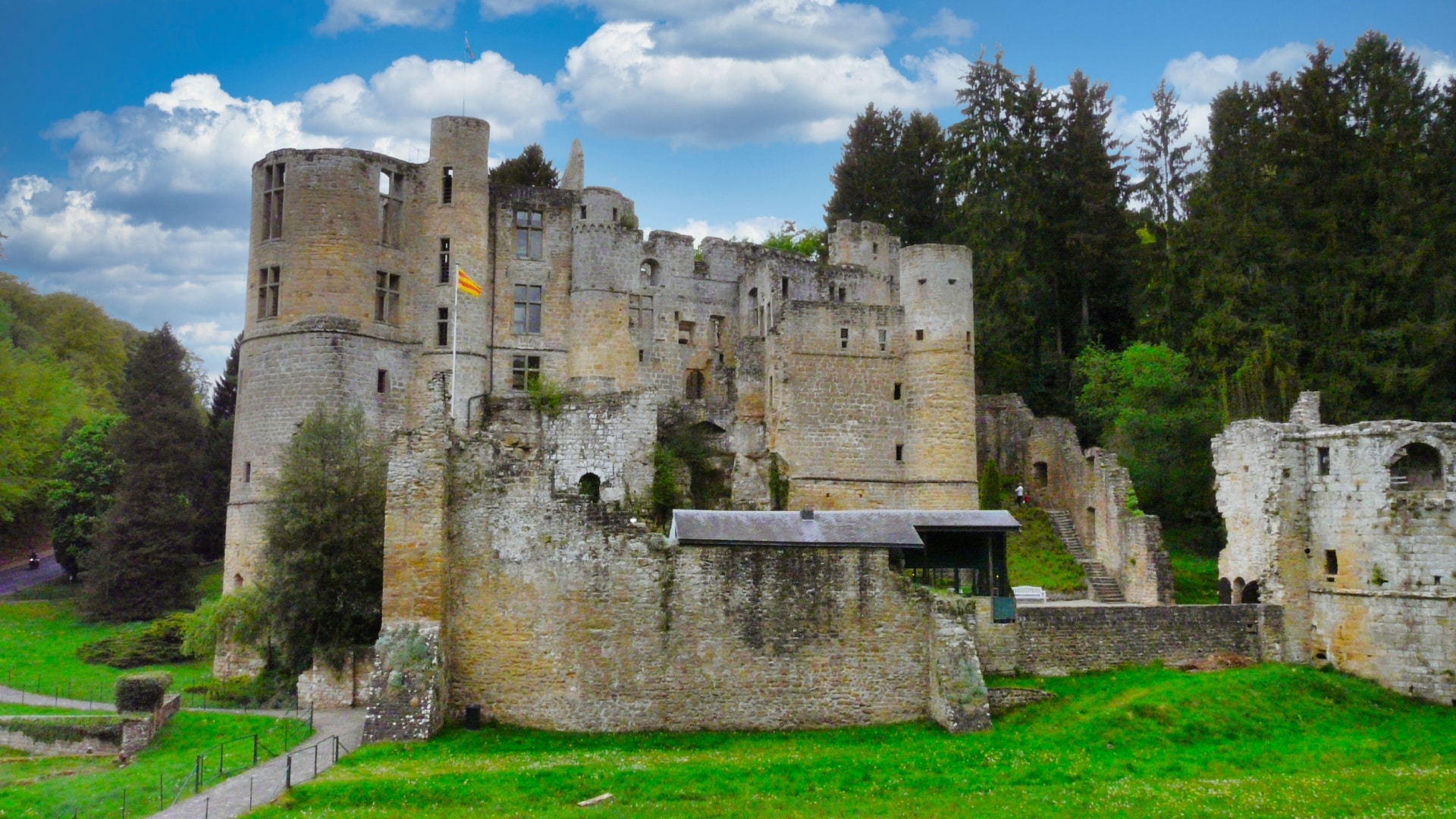 Kastelen van Beaufort in Luxemburg