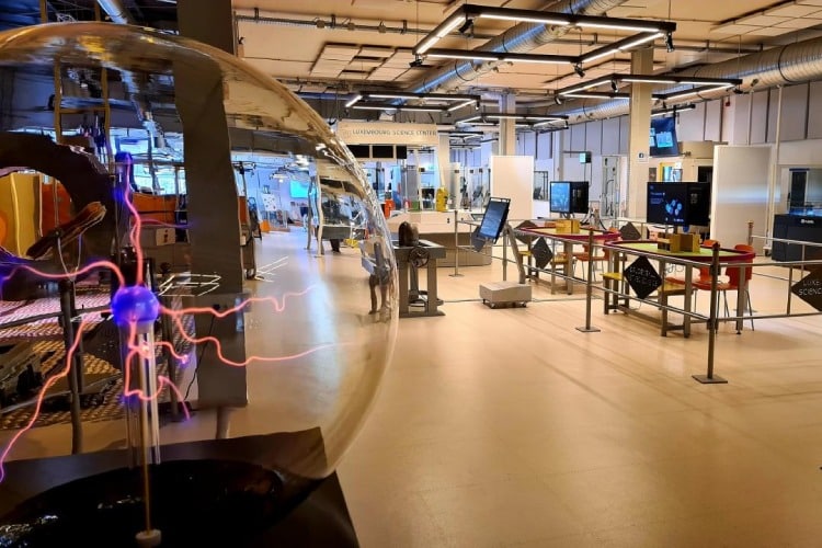 Luxembourg Science Center in Differdange in Luxemburg