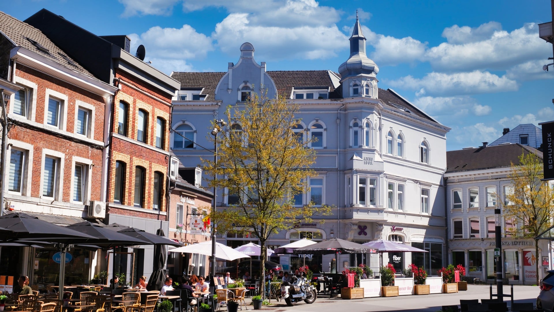 Eupen stad in de Ardennen