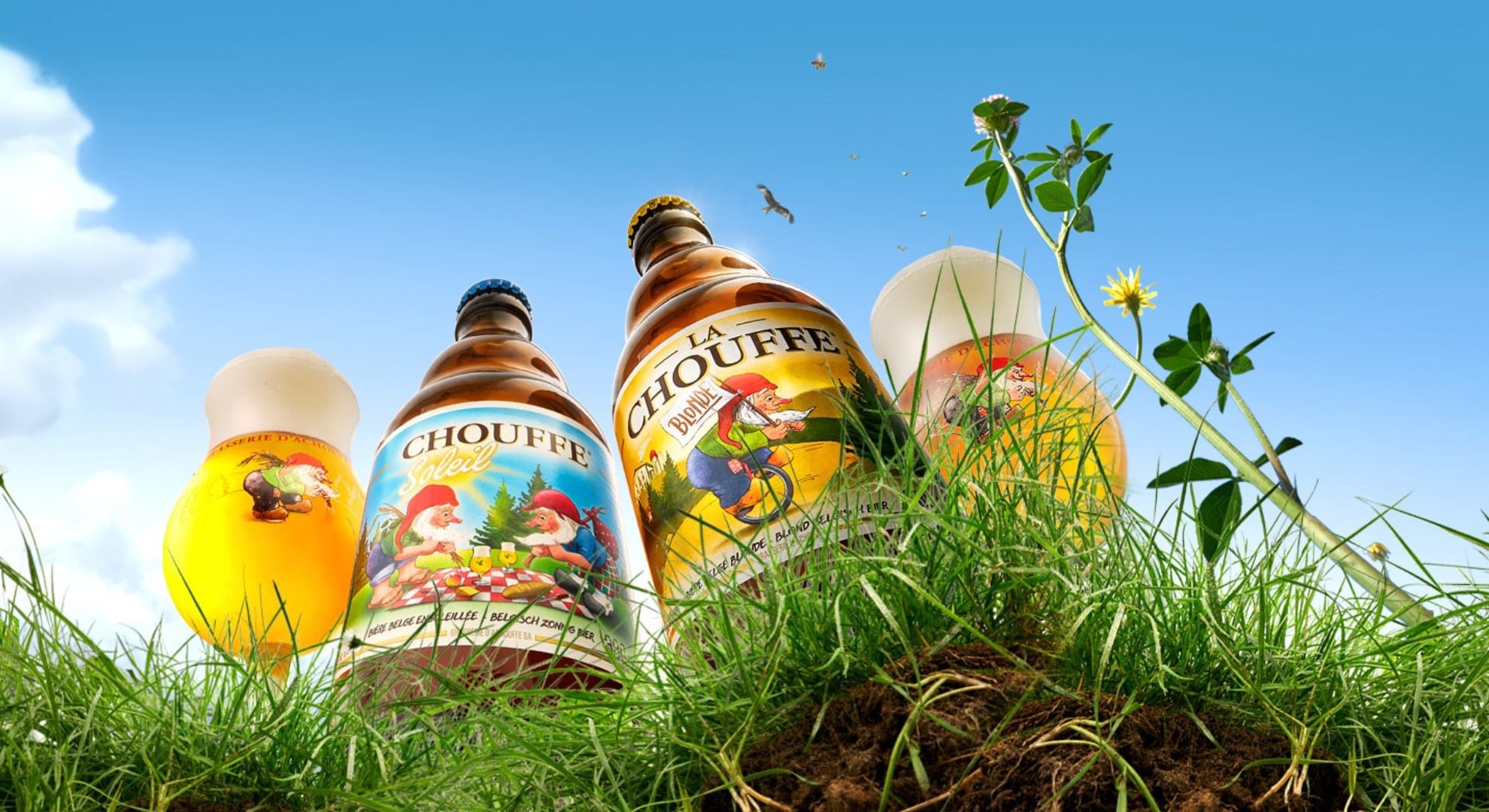 Doe de GPS Chouffe Bier wandeling in La Roche-en-Ardenne