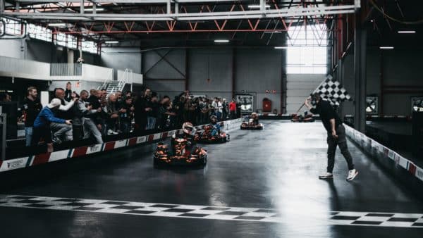Experience Factory Karting in Eupen in de Ardennen