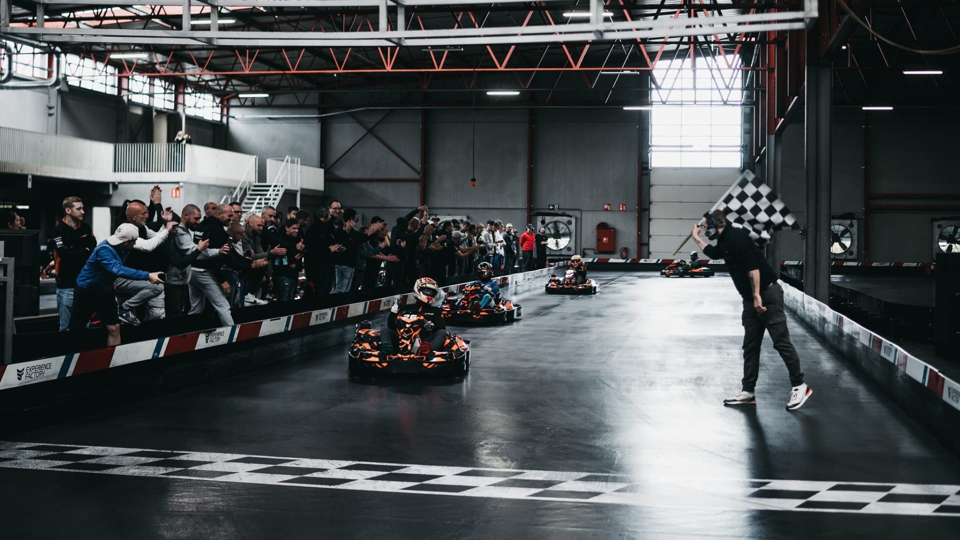 Experience Factory Karting in Eupen in de Ardennen