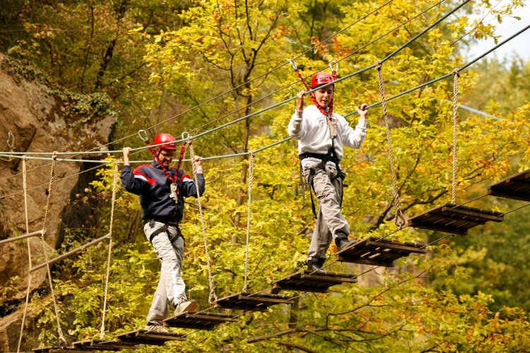 Klimmen in de Ardennen: Avontuur in de Steengroeve