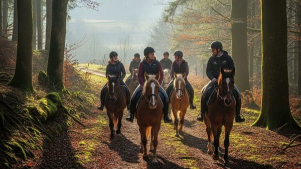Paardrijvakantie in de Ardennen
