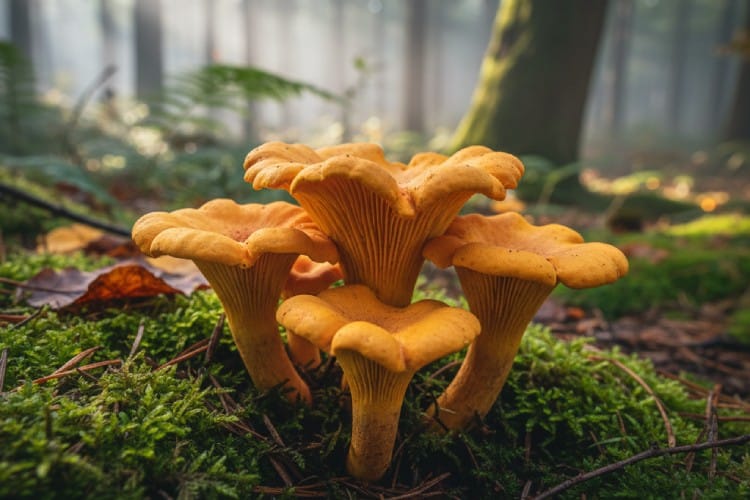 Paddenstoelen plukken in de Ardennen