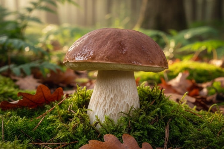 Paddenstoelen plukken in de Ardennen