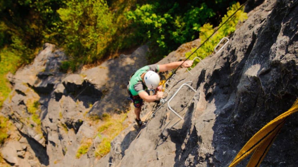 Klettersteig avontuur in de Ardennen