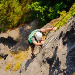 Klettersteig avontuur in de Ardennen