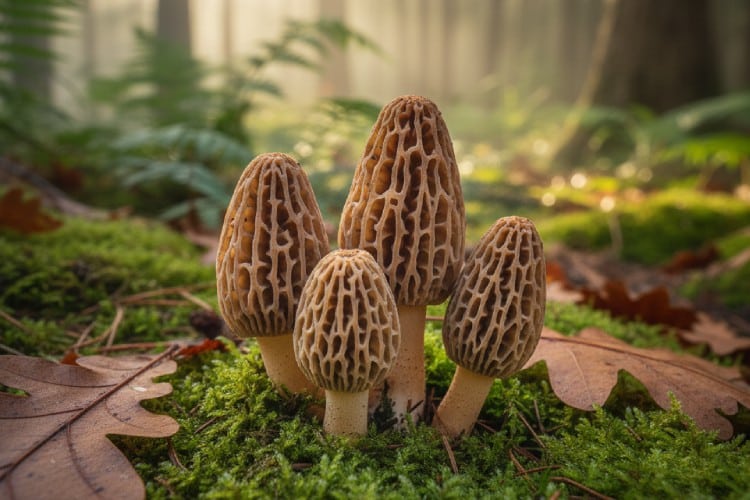 Paddenstoelen plukken in de Ardennen