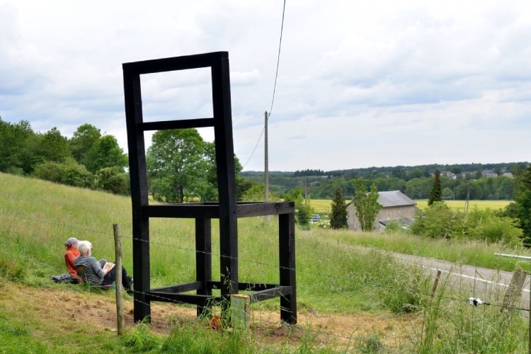 Kunstwandeling in Gesves - Sentier d'Arts