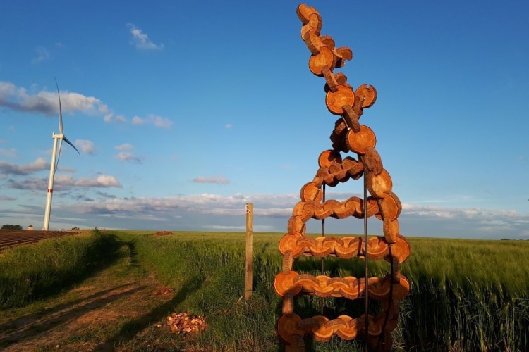 Kunstwandeling in Gesves - Sentier d'Arts