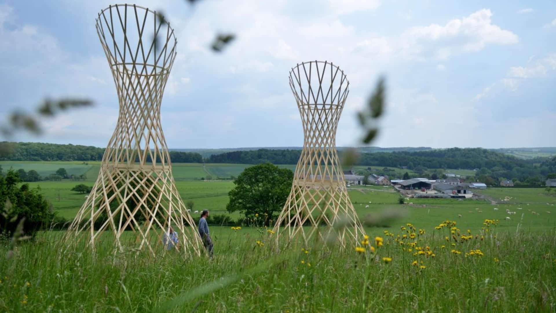Kunstwandeling in Gesves - Sentier d'Arts