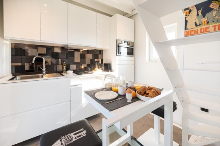 Keuken in de Toren van Larbuisson