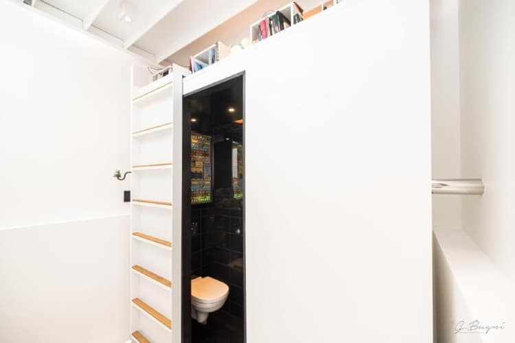 Badkamer in de Toren van Larbuisson