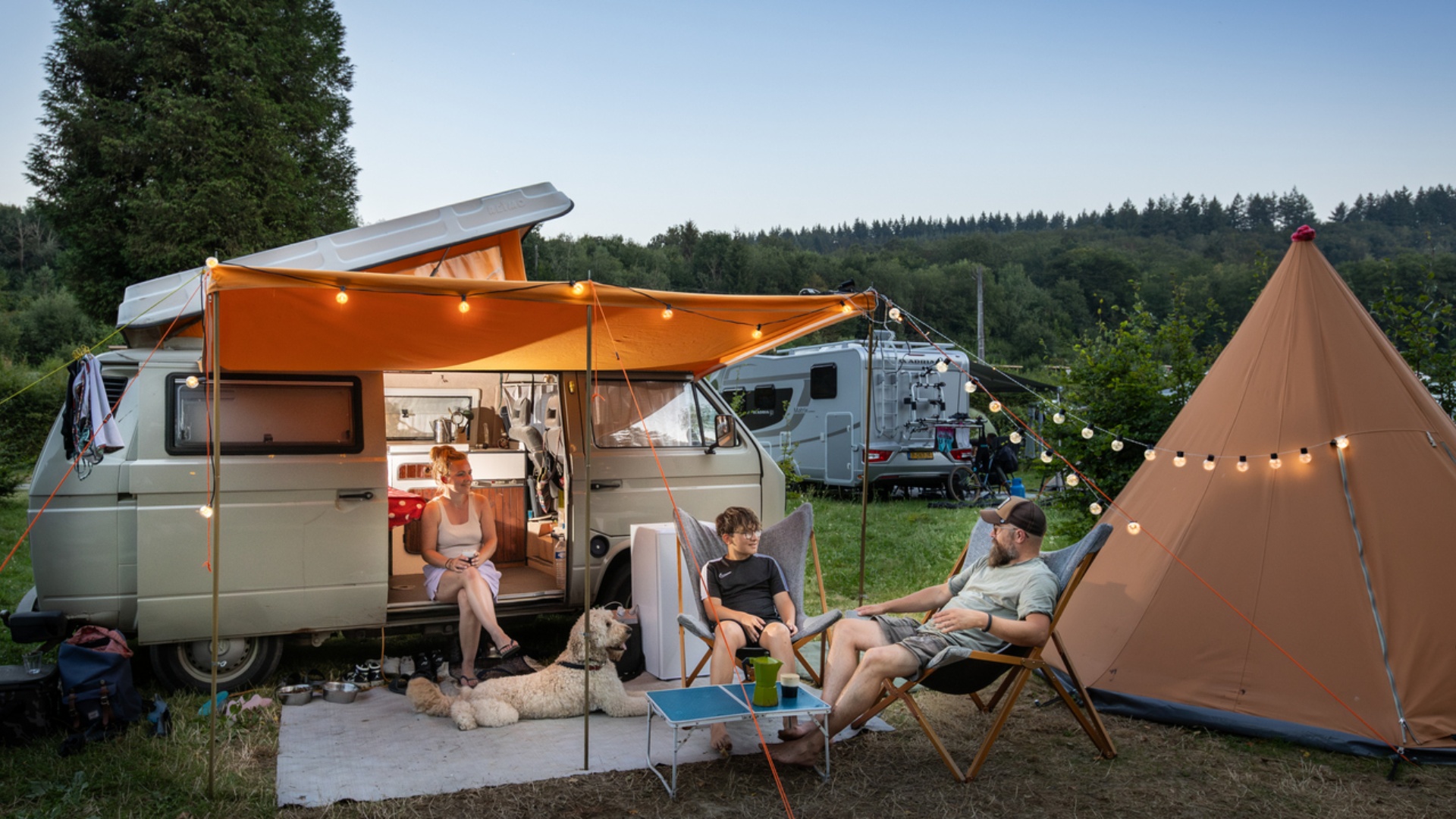 Camping Huttopia Vallée de la Semois in de Ardennen