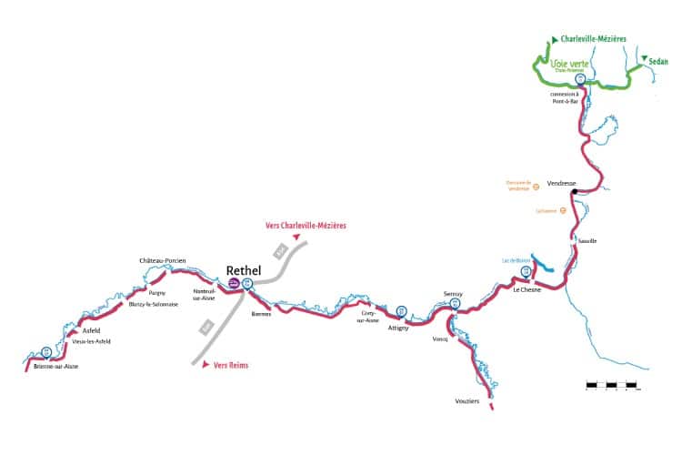 Groene Fiets- en Wandelroute in de Franse Ardennen