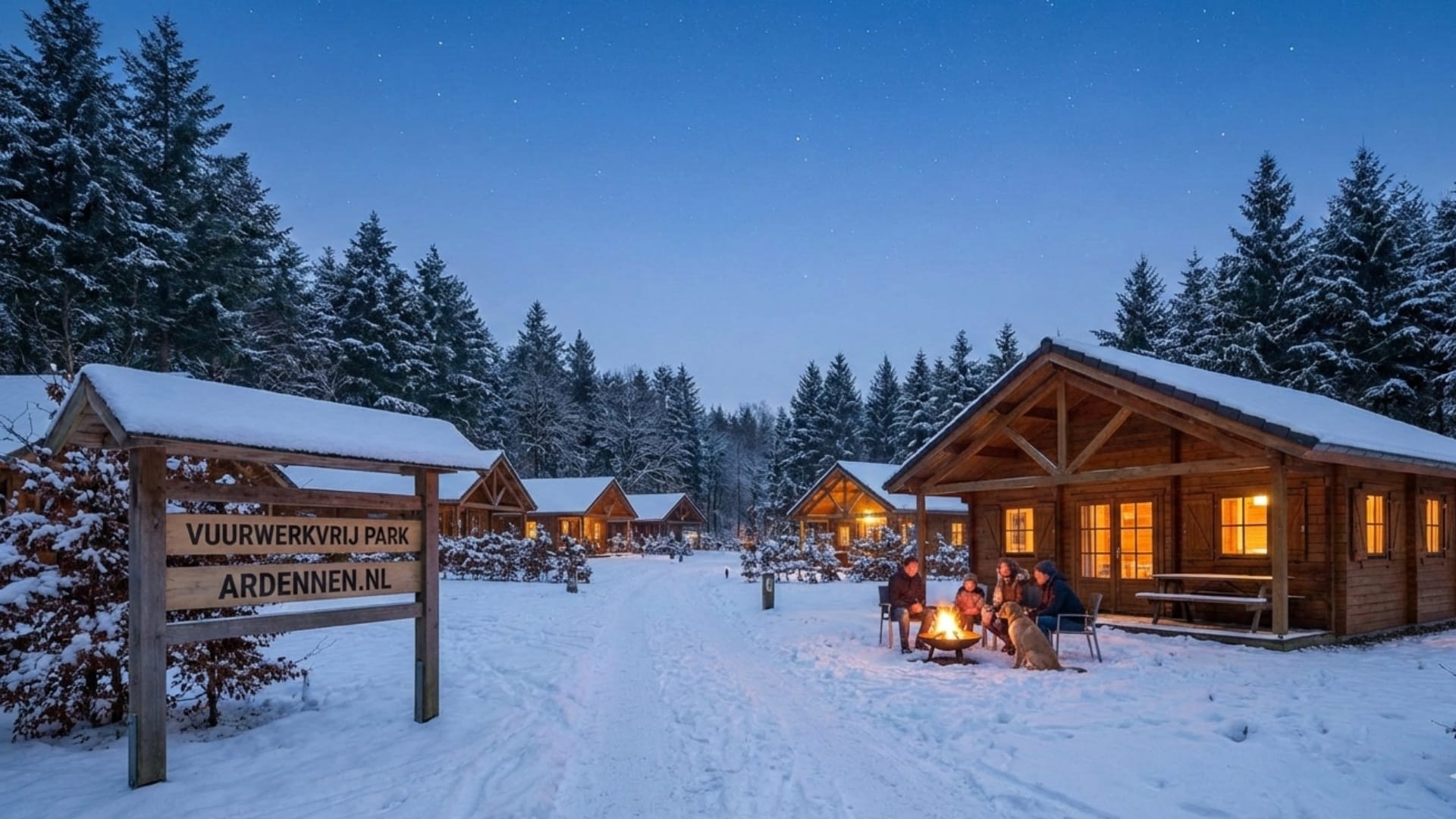 vuurwerkvrije vakantieparken in de Ardennen