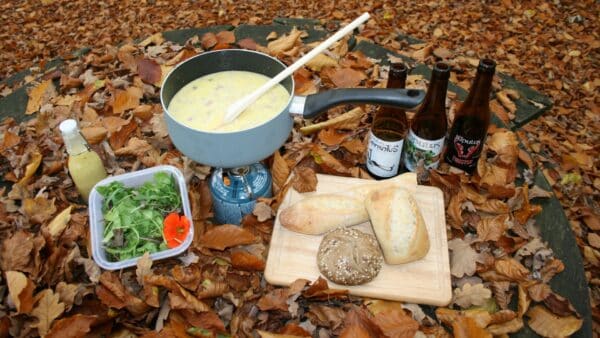 Culinaire wandeling met kaasfondue in de Ardennen