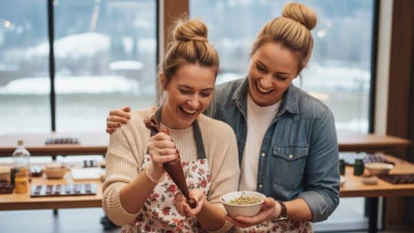 Workshop bonbons maken in de Ardennen